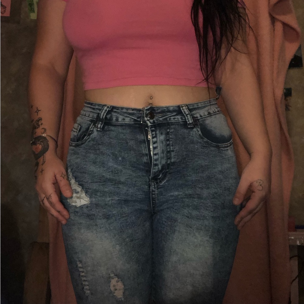 Stylish Blue Denim Jeans